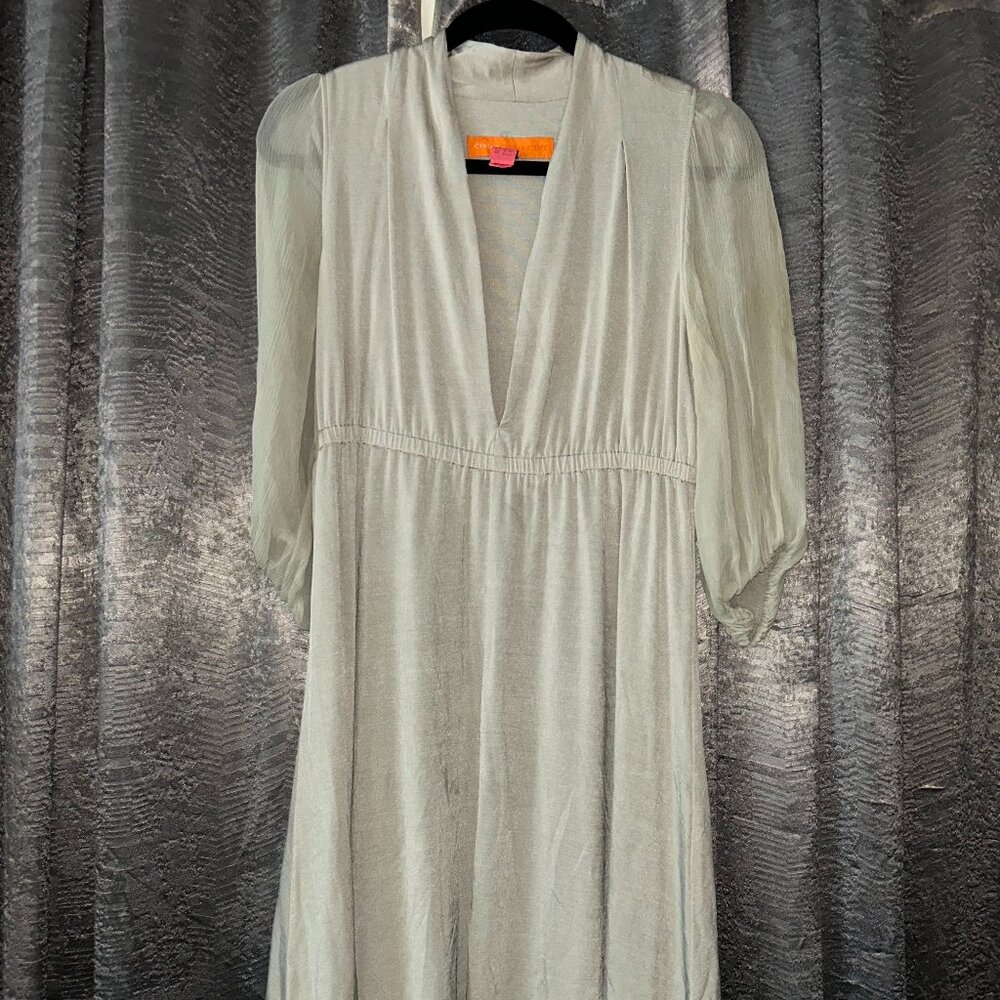 Silver Cocktail Dress - Size L